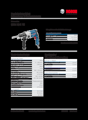 Fűrók és csavarbehajtók Bosch GBM 13-2 RE