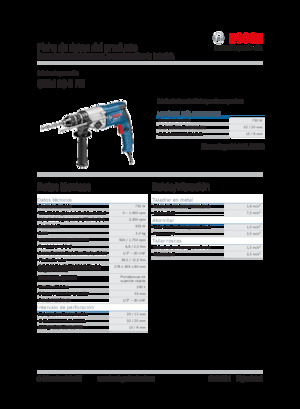 Fűrók és csavarbehajtók Bosch GBM 13-2 RE