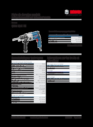 Fűrók és csavarbehajtók Bosch GBM 13-2 RE