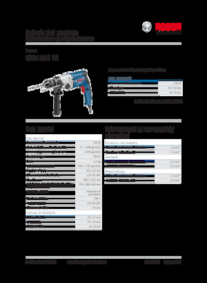 Fűrók és csavarbehajtók Bosch GBM 13-2 RE
