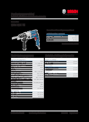 Fűrók és csavarbehajtók Bosch GBM 13-2 RE