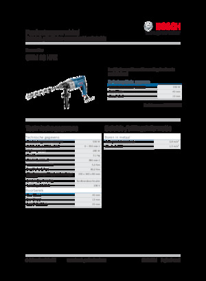 Fűrók és csavarbehajtók Bosch GBM 13 HRE