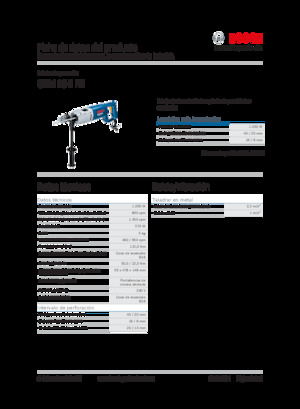 Fűrók és csavarbehajtók Bosch GBM 16-2 RE