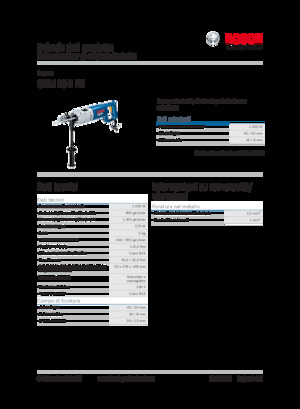 Fűrók és csavarbehajtók Bosch GBM 16-2 RE