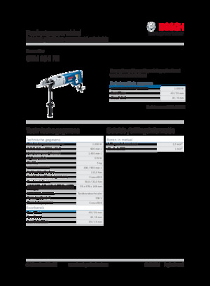 Fűrók és csavarbehajtók Bosch GBM 16-2 RE