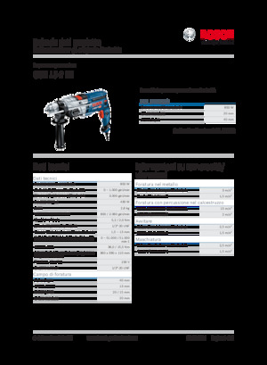 Fűrók és csavarbehajtók Bosch GSB 19-2 RE