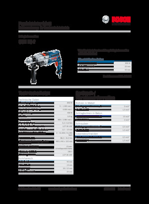 Fűrók és csavarbehajtók Bosch GSB 20-2