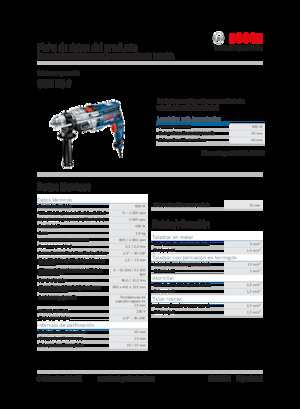 Fűrók és csavarbehajtók Bosch GSB 20-2