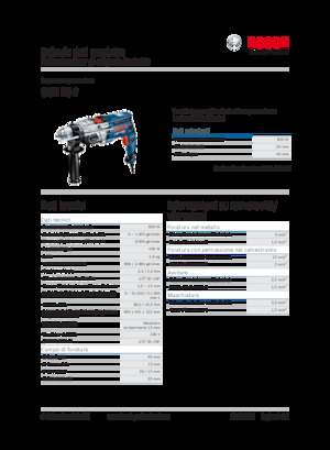 Fűrók és csavarbehajtók Bosch GSB 20-2