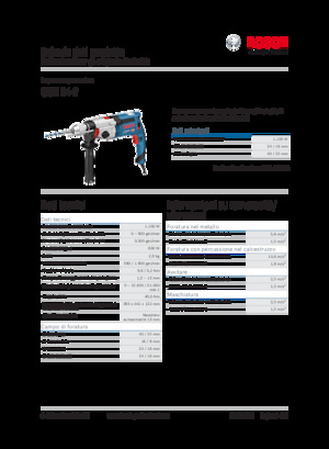 Fűrók és csavarbehajtók Bosch GSB 24-2