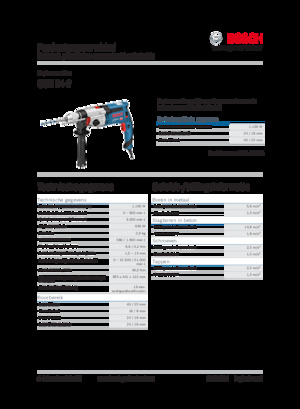 Fűrók és csavarbehajtók Bosch GSB 24-2