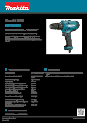 Fűrók és csavarbehajtók Makita HP0300