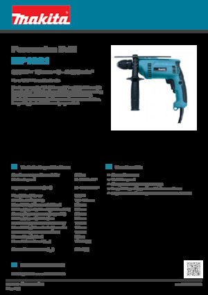 Fűrók és csavarbehajtók Makita HP1621
