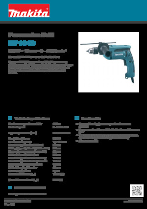 Fűrók és csavarbehajtók Makita HP1640