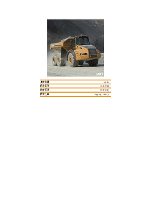 Csuklóvázas dömperek Case 340B