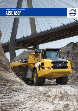 Csuklóvázas dömperek Volvo A25F