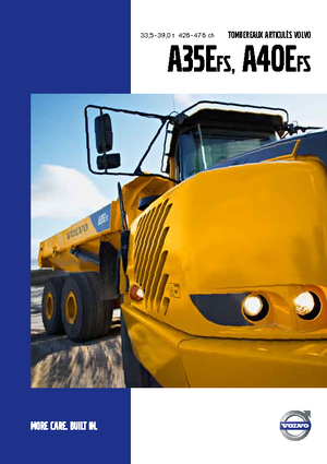 Csuklóvázas dömperek Volvo A35E FS 6x6