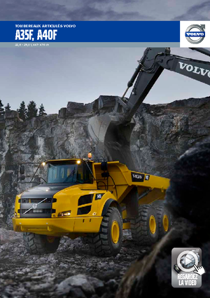 Csuklóvázas dömperek Volvo A40F