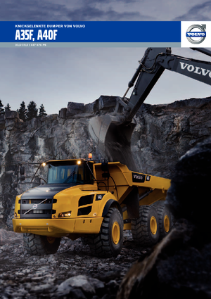 Csuklóvázas dömperek Volvo A40F