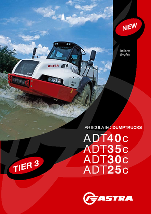 Csuklóvázas dömperek Astra ADT 40 C