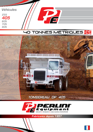 Merevvázas dömperek Perlini DP 405 WD