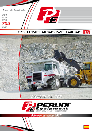 Merevvázas dömperek Perlini DP 705 WD