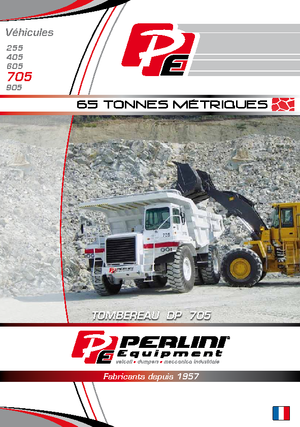 Merevvázas dömperek Perlini DP 705 WD