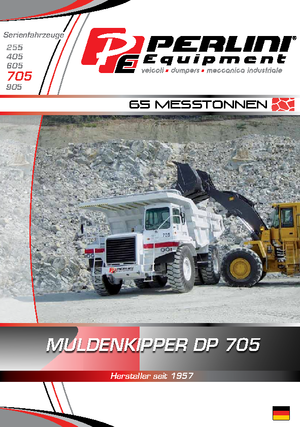 Merevvázas dömperek Perlini DP 705 WD