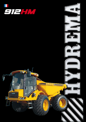 Csuklóvázas dömperek Hydrema H 912 HM