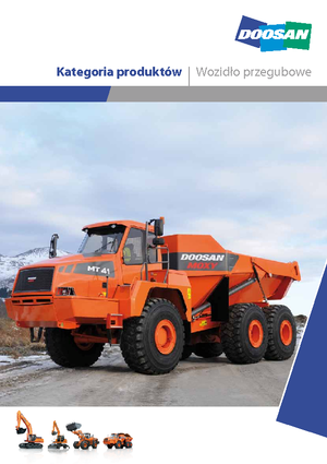 Csuklóvázas dömperek Doosan MT 26