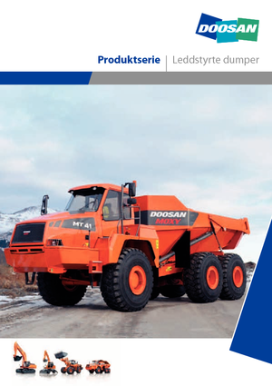 Csuklóvázas dömperek Doosan MT 26