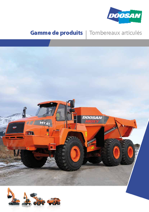 Csuklóvázas dömperek Doosan MT 36