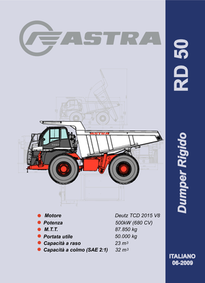 Merevvázas dömperek Astra RD 50