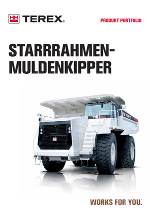 Merevvázas dömperek Terex TR 100