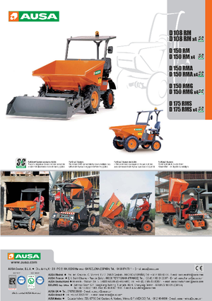 Dömperek Ausa D 150 RM PLUS
