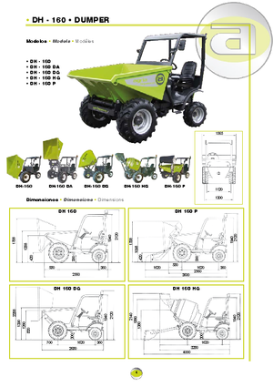 Dömperek Agrimac DH 160