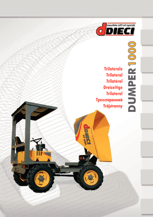 Dömperek Dieci DP 1000 Trilateral