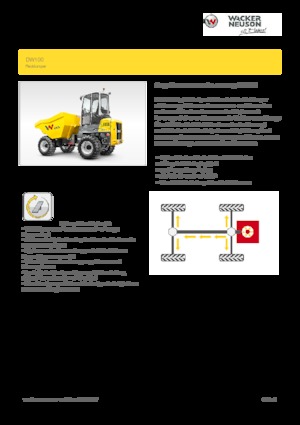 Dömperek Wacker Neuson DW100