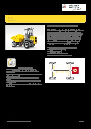 Dömperek Wacker Neuson DW100