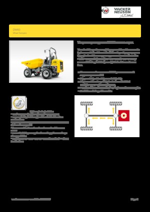 Dömperek Wacker Neuson DW60