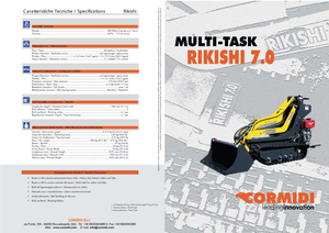 Lánctalpas dömperek Cormidi Rikishi 5.5 B