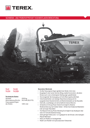 Dömperek Terex TA 2 SE