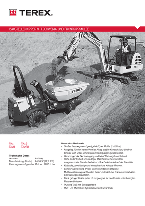 Dömperek Terex TA2SH