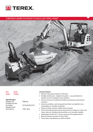 Dömperek Terex TA2SH