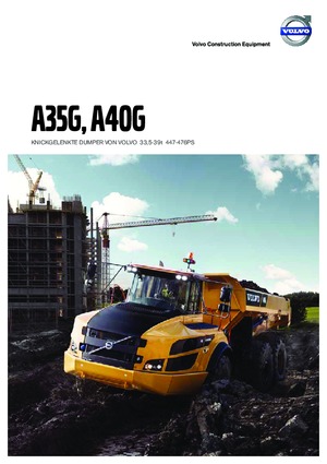 Csuklóvázas dömperek Volvo A35G