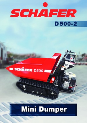 Lánctalpas dömperek SCHÄFER D 500-2