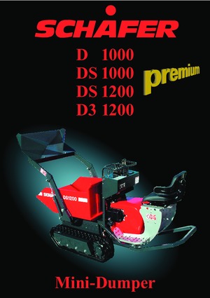 Lánctalpas dömperek SCHÄFER DS 1200