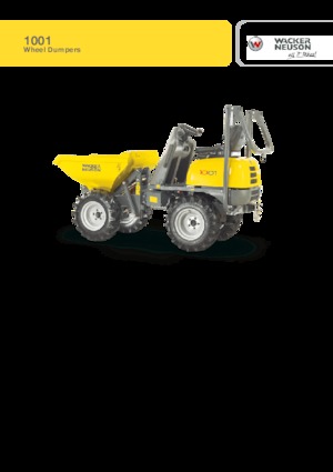 Dömperek Wacker Neuson 1001 