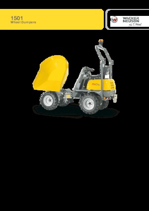 Dömperek Wacker Neuson 1501 