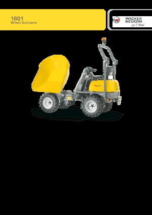 Dömperek Wacker Neuson 1601 